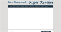 Desktop Screenshot of burnsphoto.com